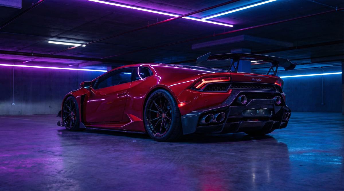 黑丝跑车改装视频